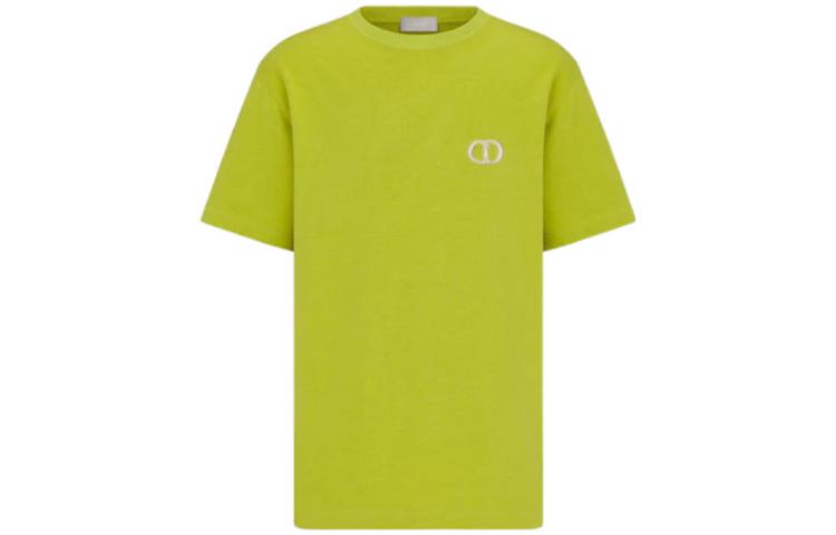DIOR Dior Quarterly New Products T-Shirt Men's Yellow