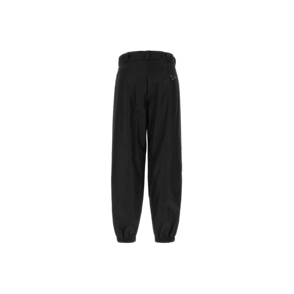 PRADA Knitted Sports Pants Men's Black