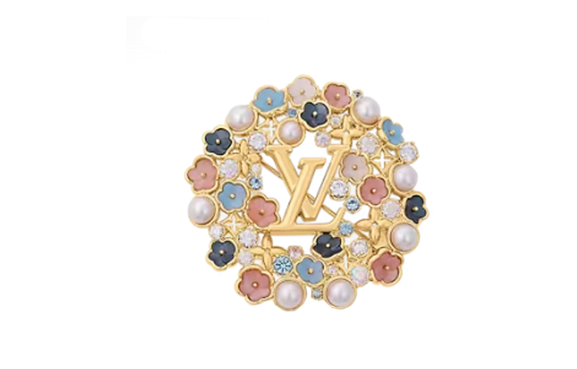 LOUIS VUITTON Brooches Women's Gold