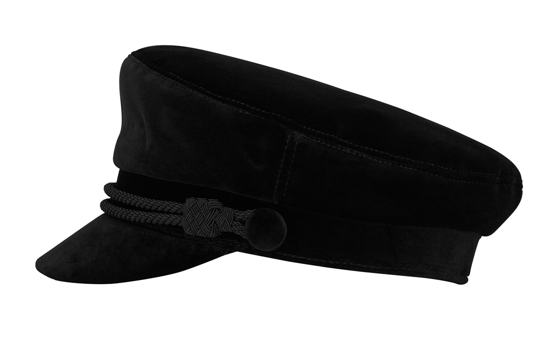 SAINT LAURENT Slip On Velvet Beret