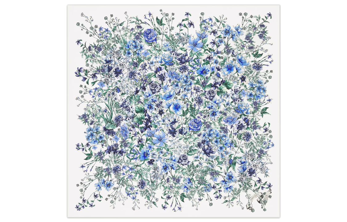 DIOR Silk Scarves Women's Ivory