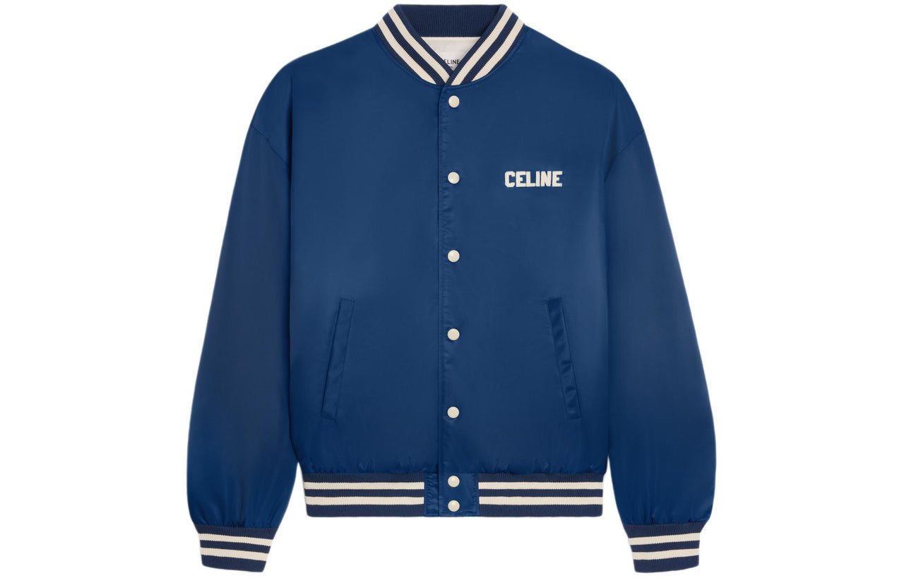 CELINE Loose Teddy Jacket In Nylon