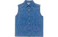 CHANEL 23 Spring And Summer Vest Women's Blue