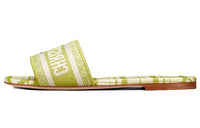 DIOR Dway Stylish Sandals Women's Green Yellow
