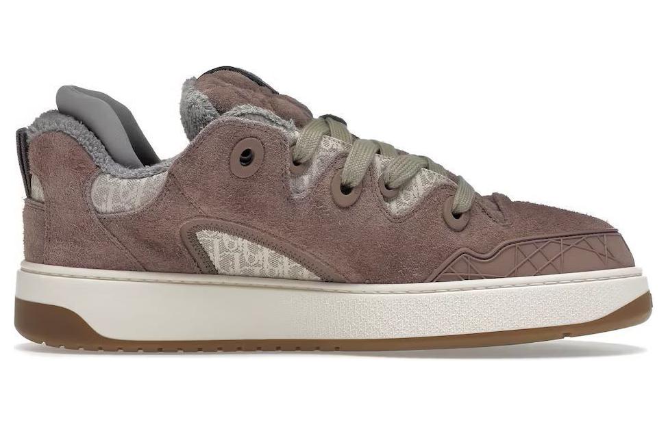 DIOR B9S Skater Erl Lilac Suede And DIOR Oblique Jacquard