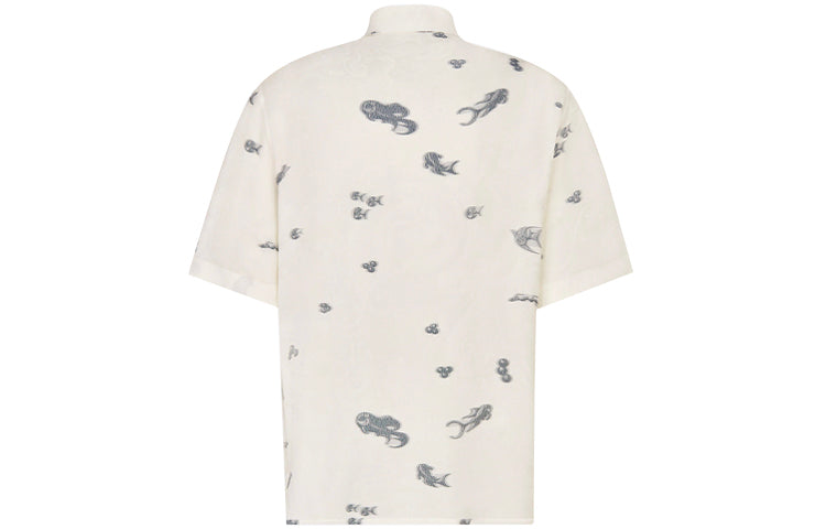 DIOR Dior Quarterly New Products Shirt Men's White