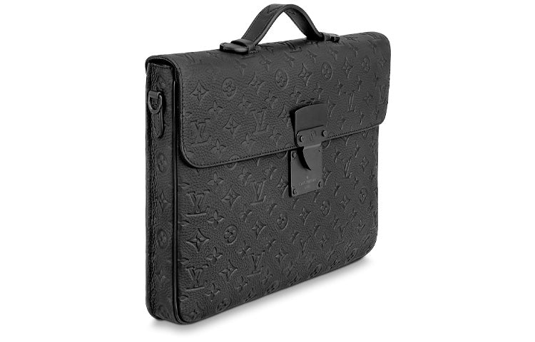 LOUIS VUITTON S Lock Briefcase