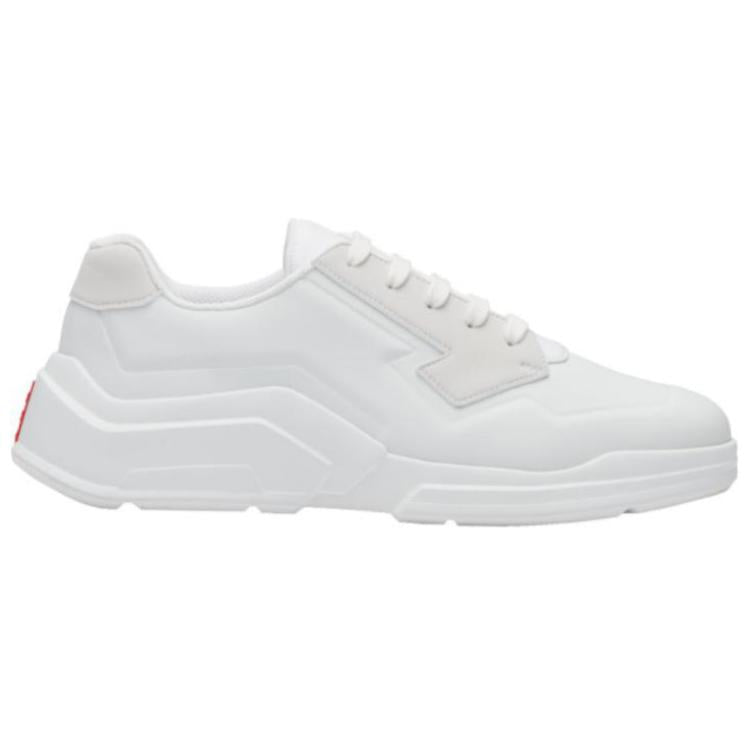 PRADA Polarius Low Top Sports Casual Shoes Men's White