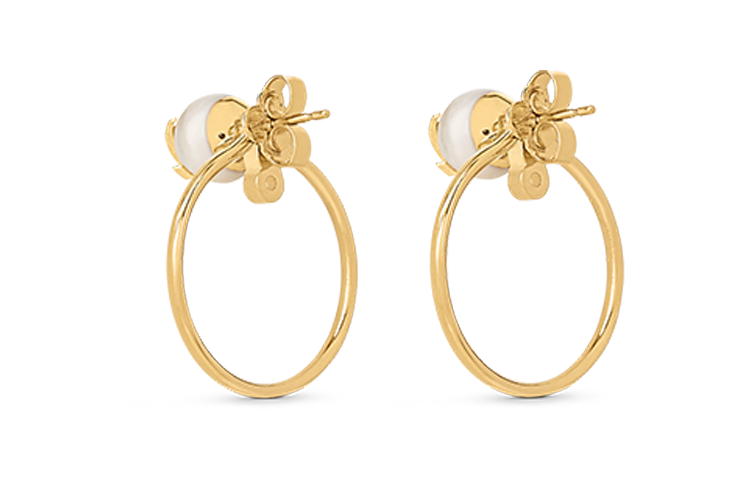 LOUIS VUITTON Earrings Women's Gold