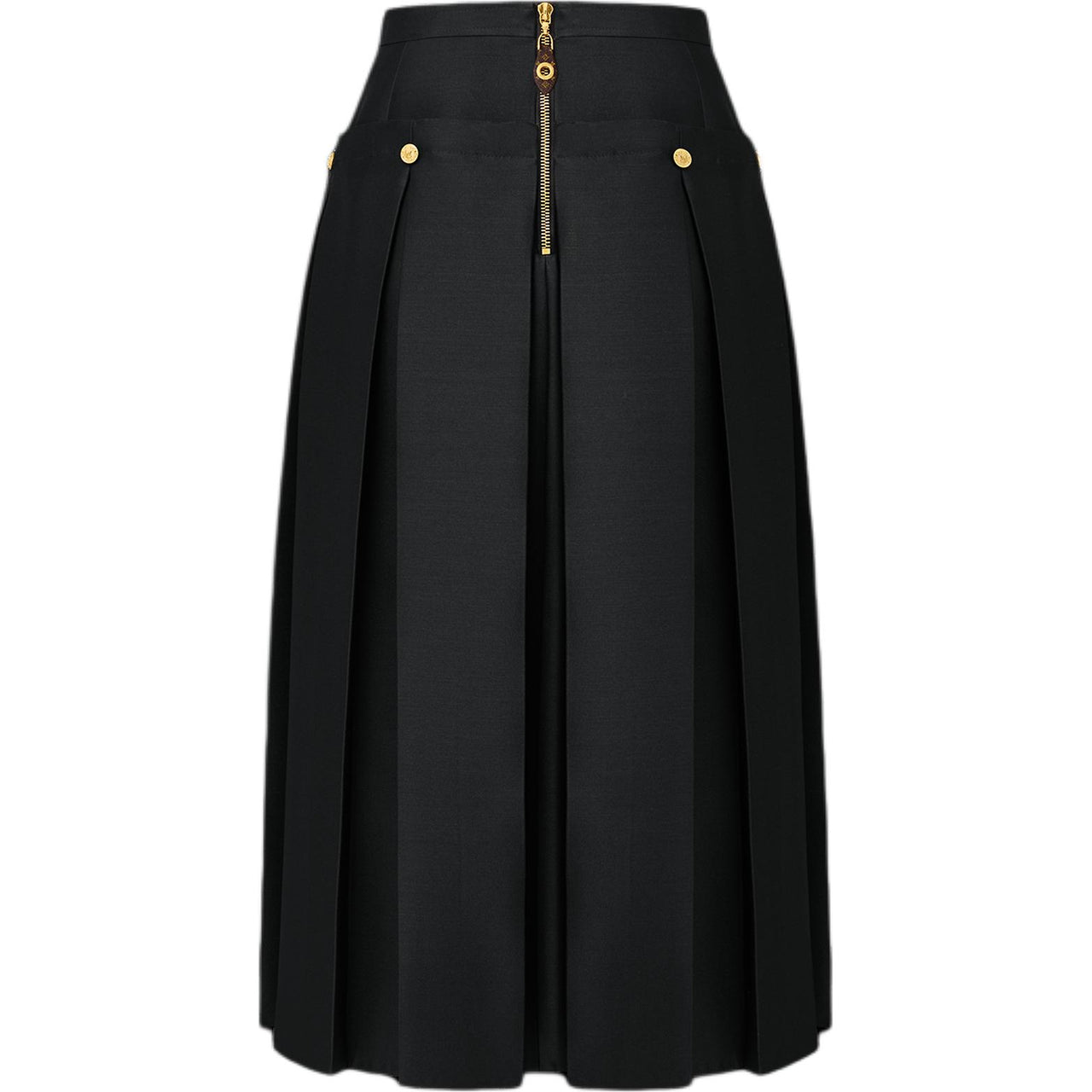 LOUIS VUITTON Box Pleat Skirt