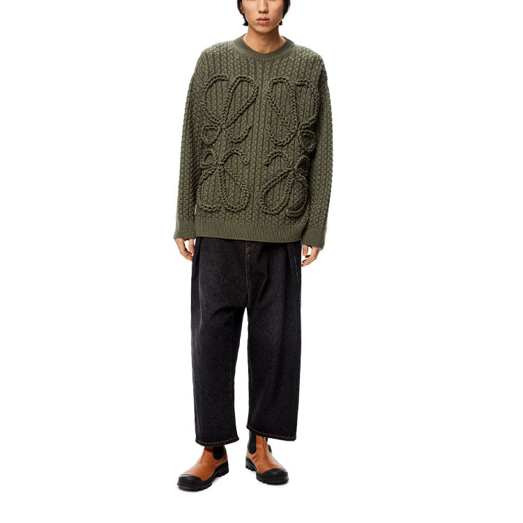 LOEWE Sweaters Men Green