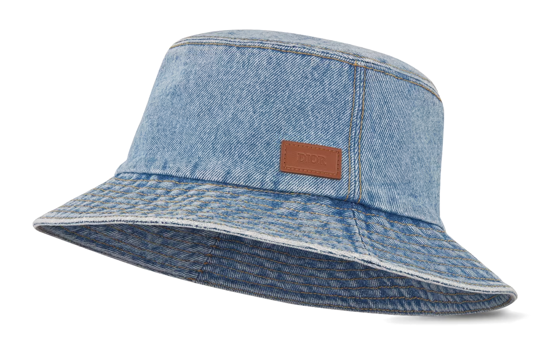 DIOR Bucket Hats Men's Light Blue
