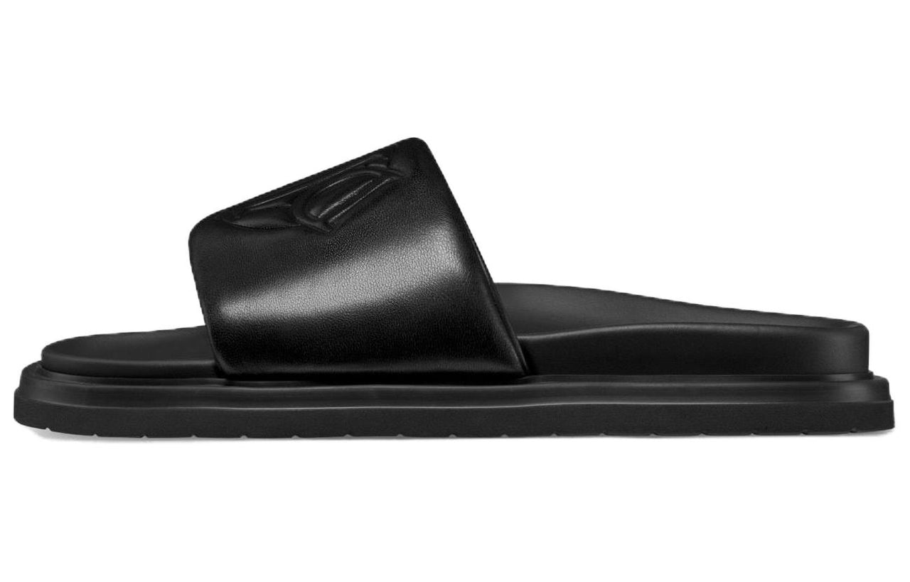 DIOR Aqua EVA Abrasion-Resistant Slide Slippers Men's Black