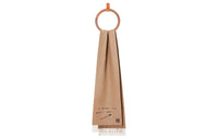 LOEWE Anagram Knit Scarves Women's Dark Brown