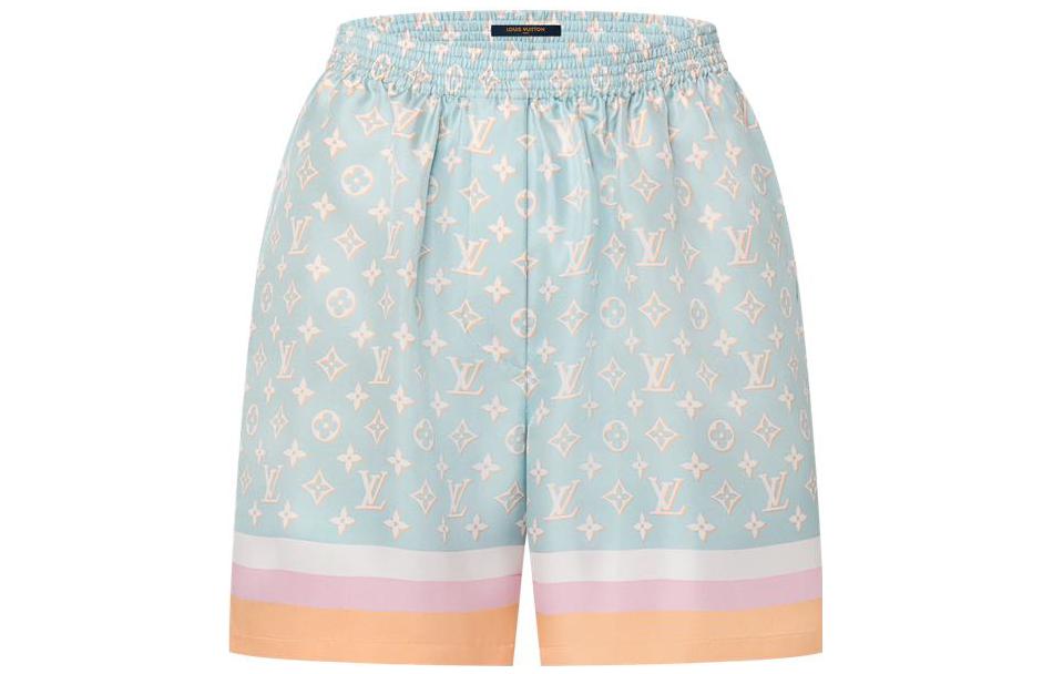 LOUIS VUITTON FW23 Casual Shorts Women's Blue