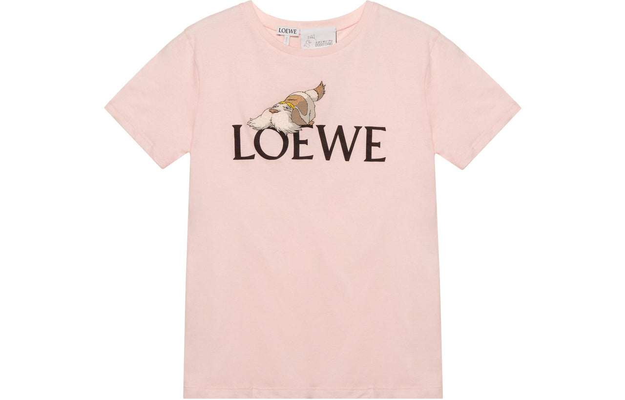 LOEWE X Howl's Moving Castle T-Shirts Women's Pink