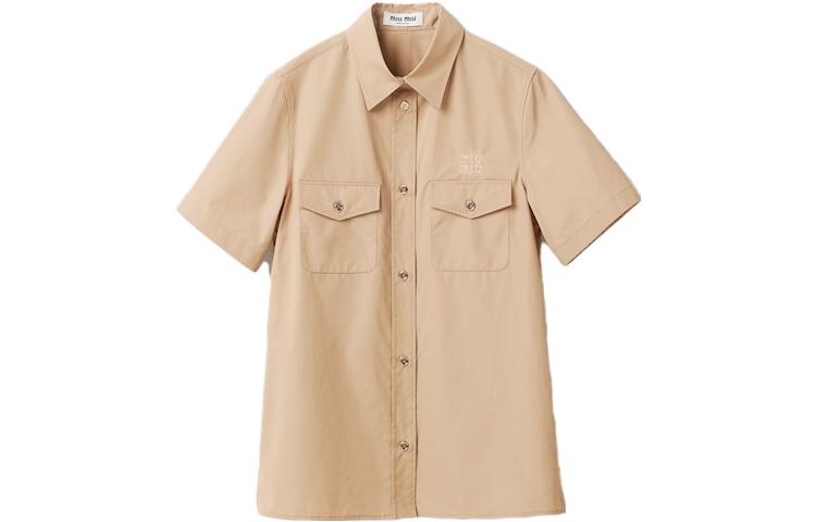 MIU MIU Shirt Women's Gray Ropes