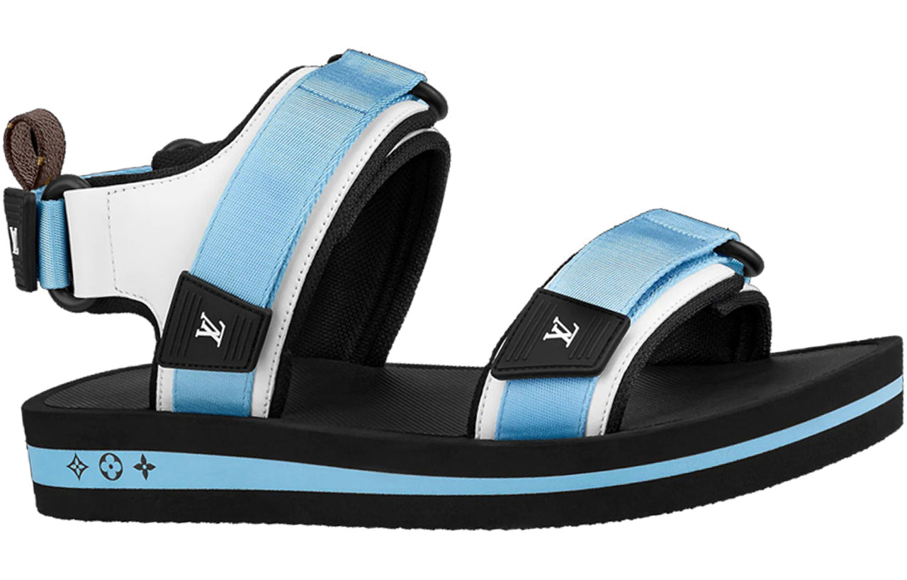 LOUIS VUITTON Arcade Sandals 'Blue' Women's