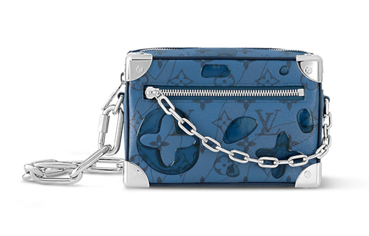 LOUIS VUITTON Mini Soft Trunk Abyss Blue