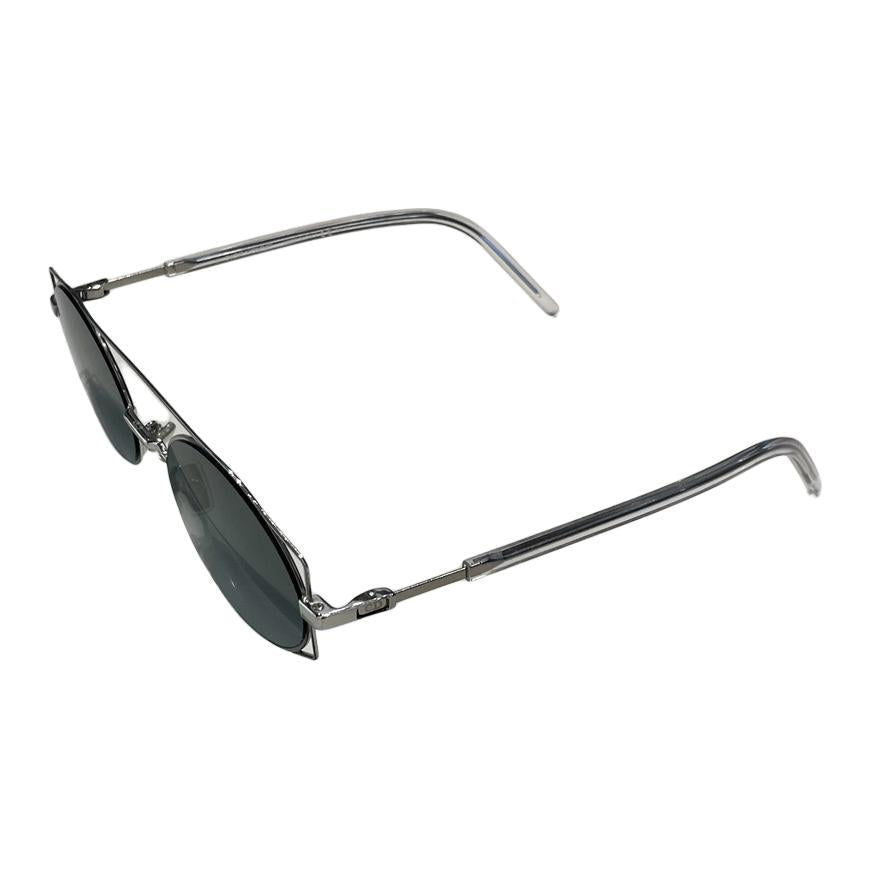 DIOR Acetate Metal Aviator Sunglasses Men's Silver