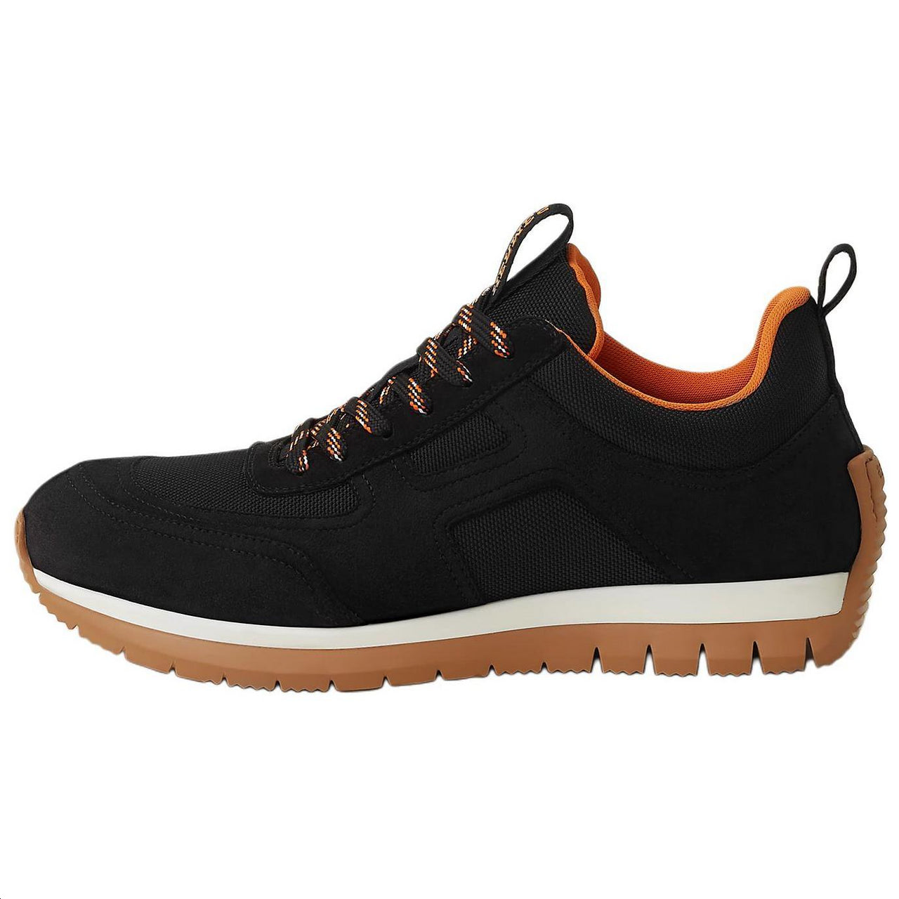 HERMES Jimmy Low-Top Casual Shoes Men's Black