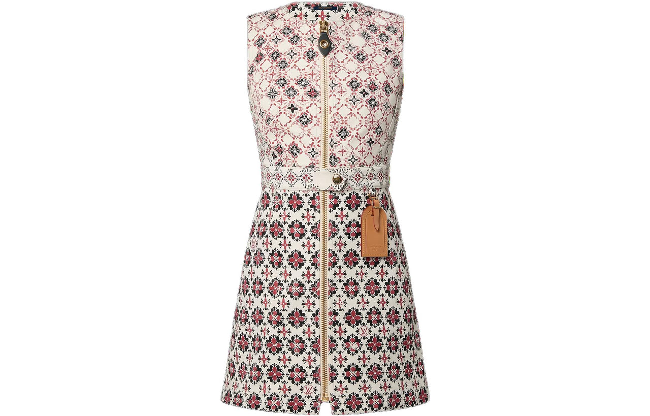 LOUIS VUITTON Sleeveless Dresses Women's Multicolor