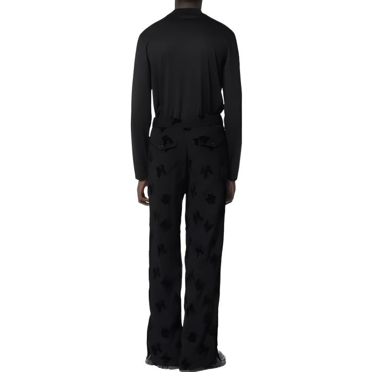 LOUIS VUITTON Lv 3D Embroidered Long-Sleeved Tshirt