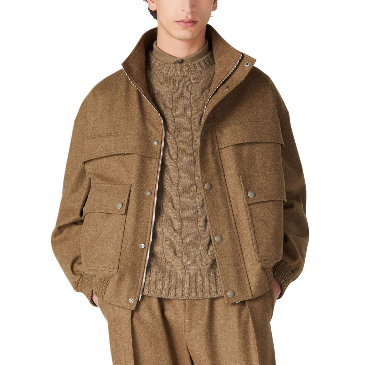 Loro Piana FW24 Jackets & Coats Men's Tundra Mixed Color