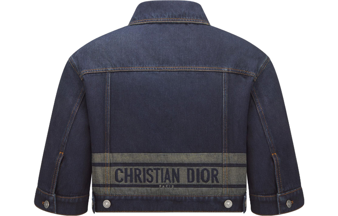 DIOR Denim Jackets Women's Blue