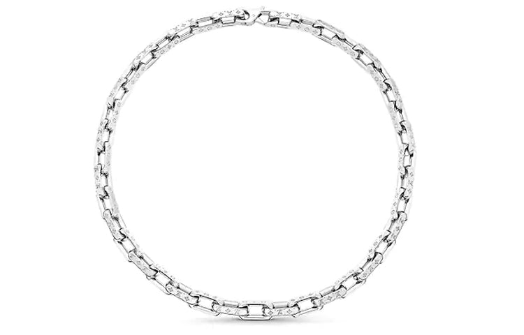 LOUIS VUITTON Metal Necklaces Unisex Silver