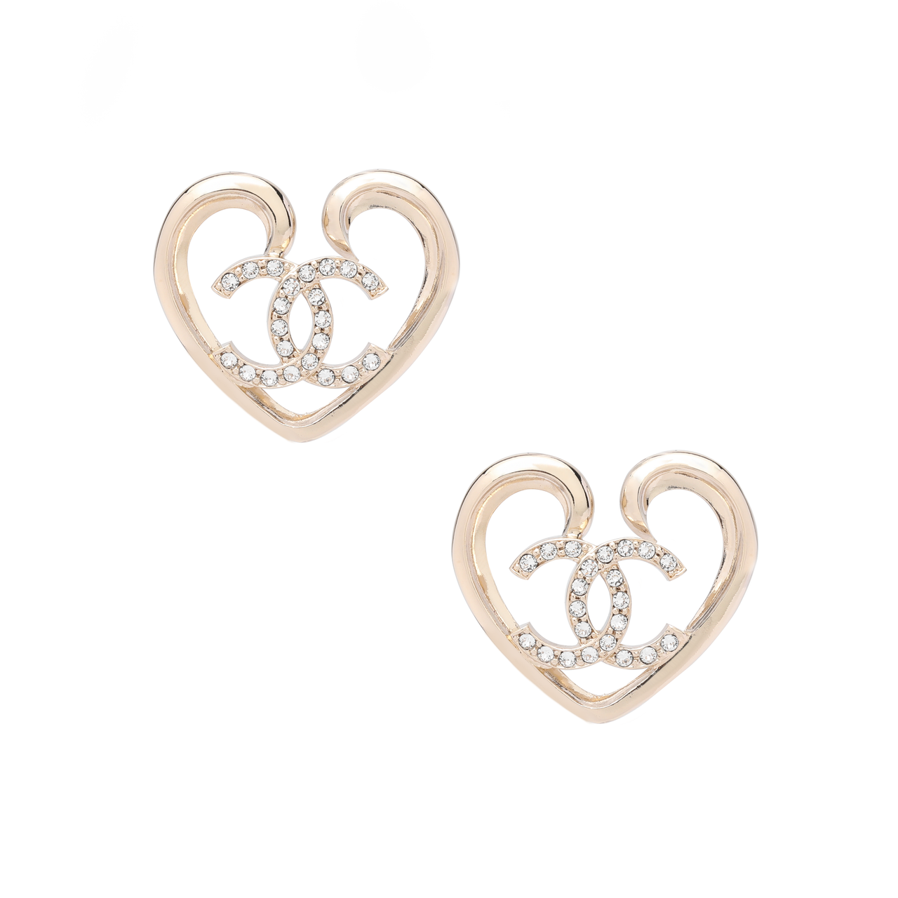 CHANEL Stud Earrings Women's