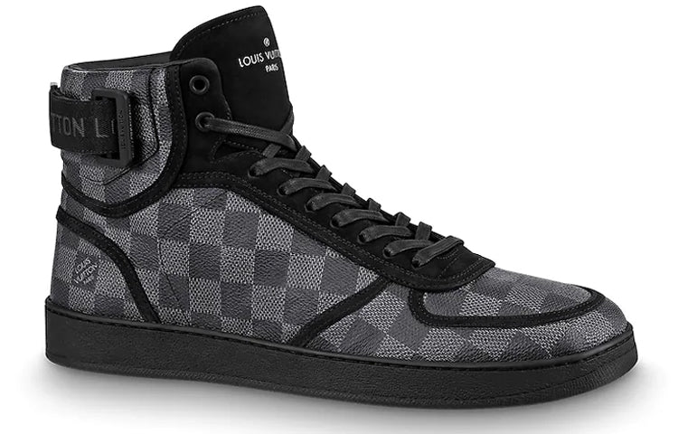 LOUIS VUITTON Lv Rivoli Sport Shoes Black/Grey