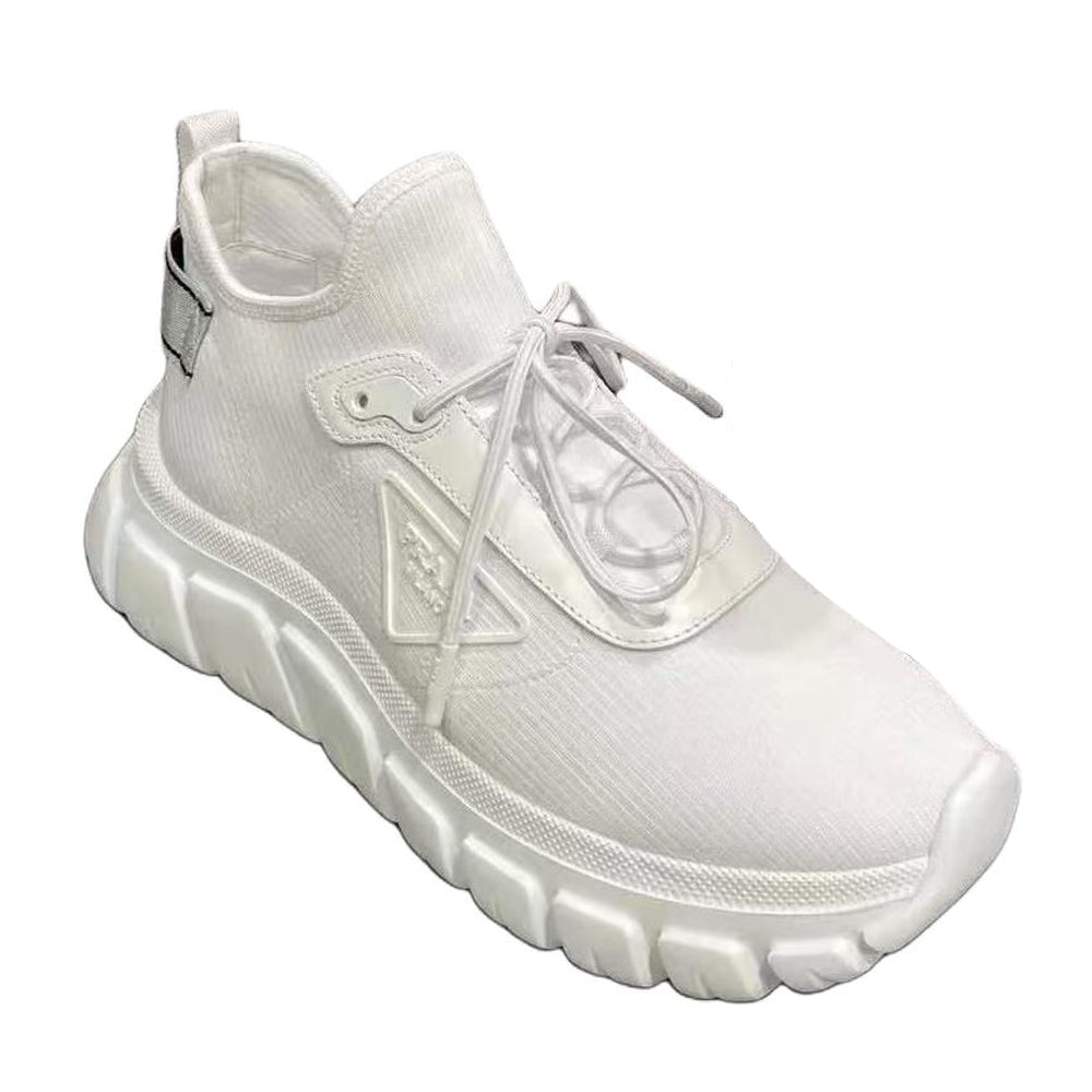 PRADA Low Top Casual Shoes Men's White