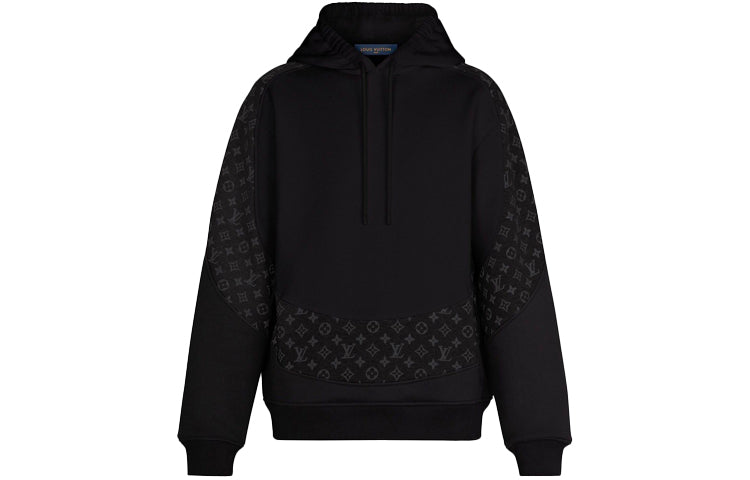 LOUIS VUITTON 2010s Circle Cut Monogram Hoodie