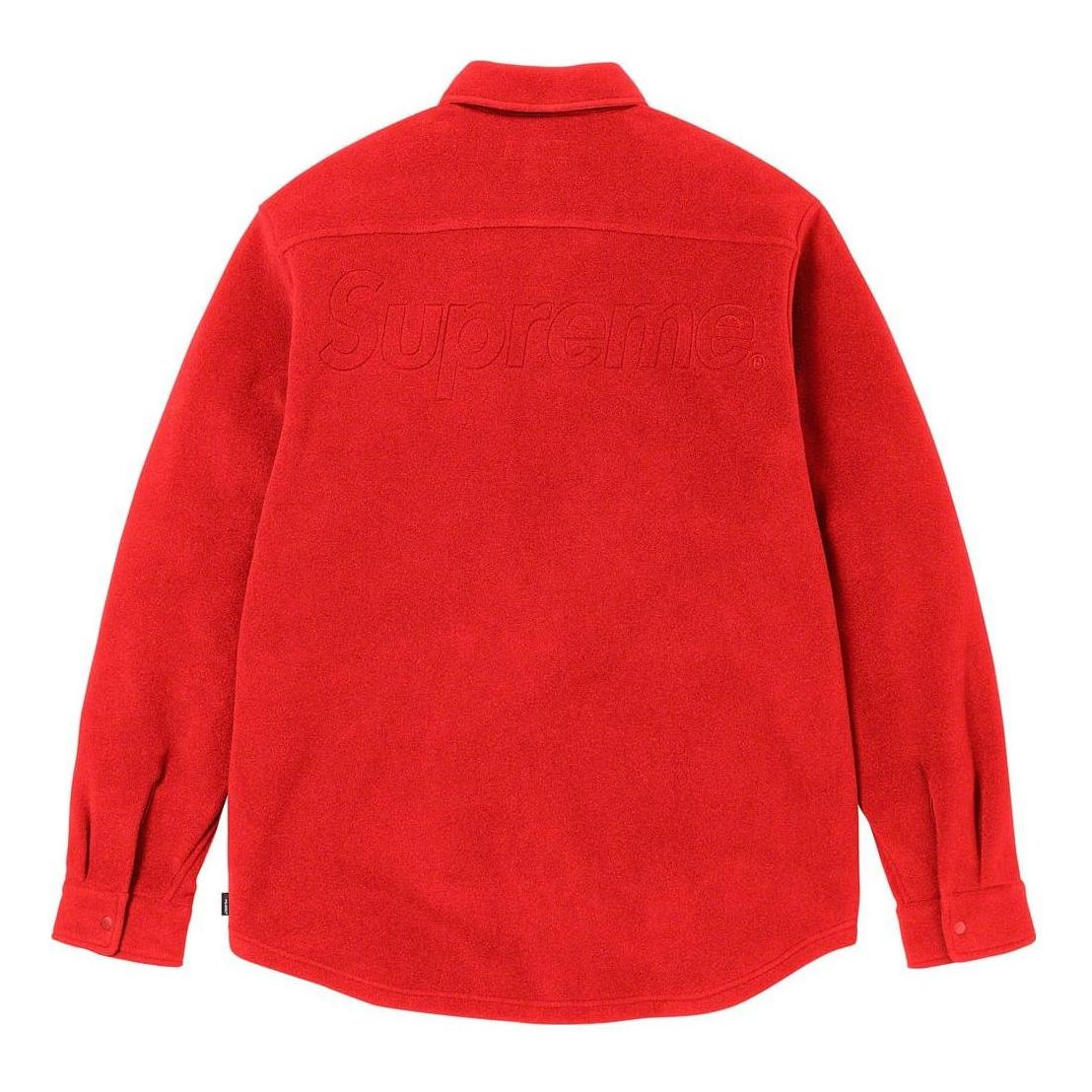 Supreme x Polartec Shirt 'Red' SUP-FW23-244