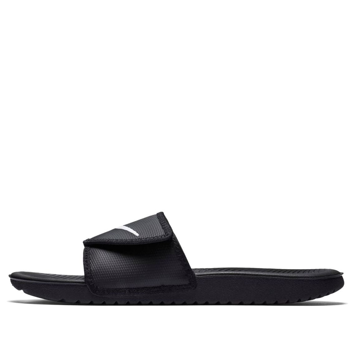 Nike Kawa Slides 'Black White' 834818-001