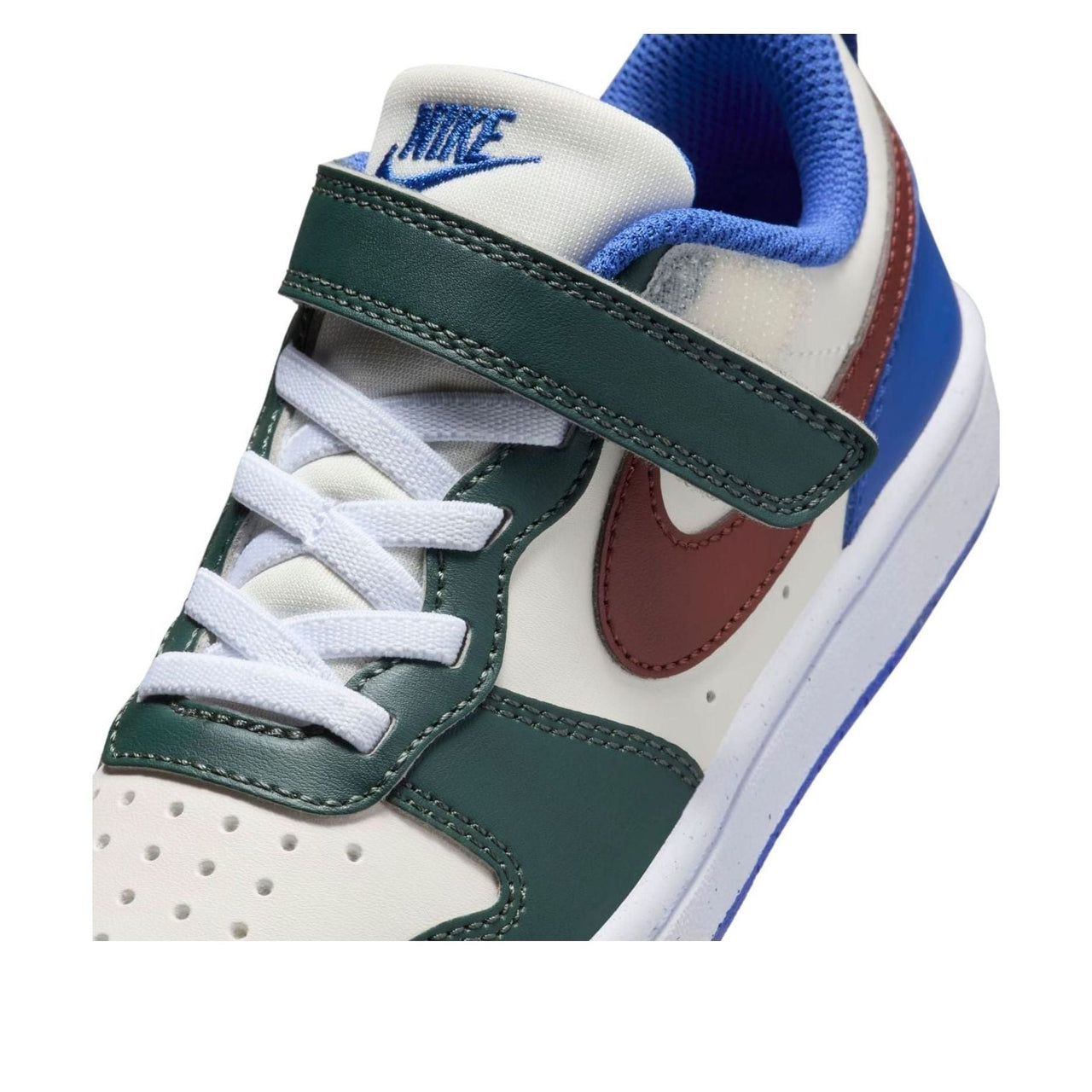 (PS) Nike Court Borough Low Recraft 'White Green Brown' DV5457-300