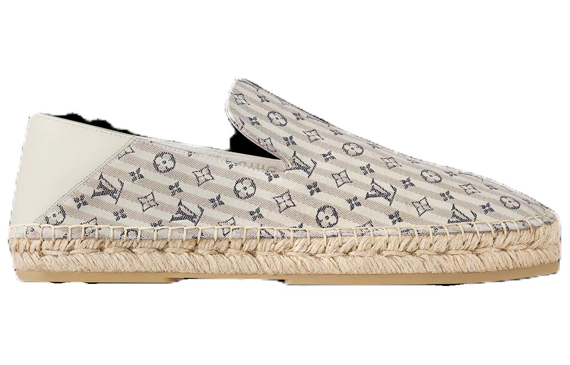 LOUIS VUITTON Bidart Espadrille Shoes 'Beige Monogram'
