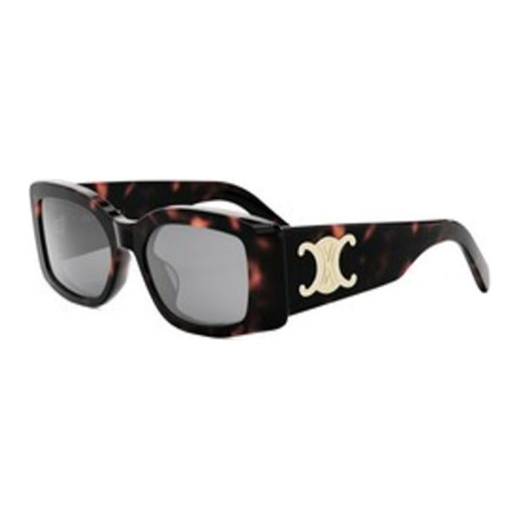 CELINE Square Sunglasses Women's Tortoiseshell