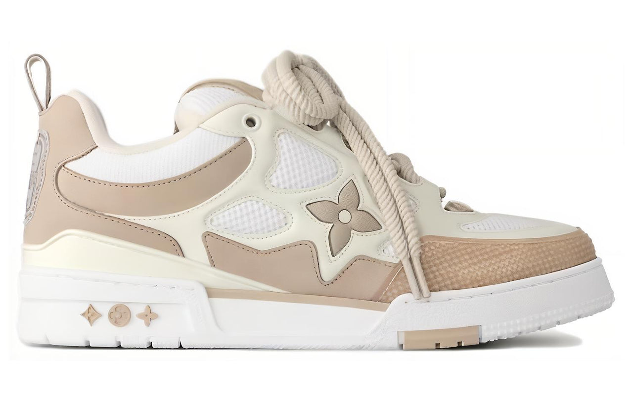 LOUIS VUITTON LV Skate Sneaker Beige White