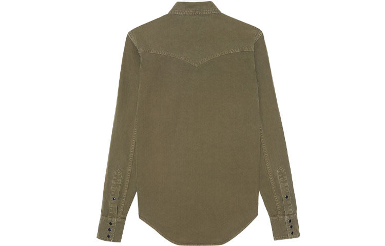 SAINT LAURENT Shirt Women's Khaki