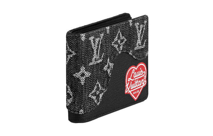 LOUIS VUITTON X Nigo Slender Wallet Monogram Black