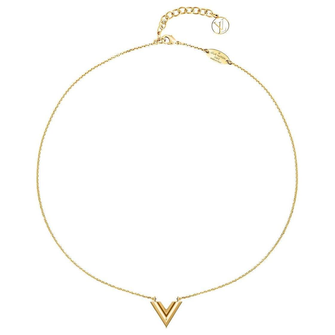 LOUIS VUITTON 2021 Essential V Necklace