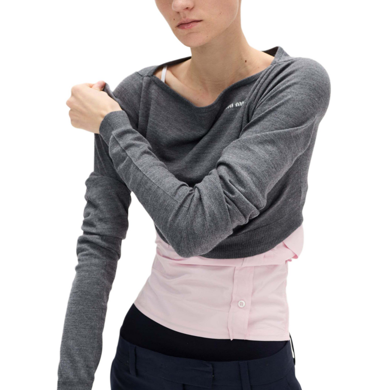 MIU MIU Boat neck Top