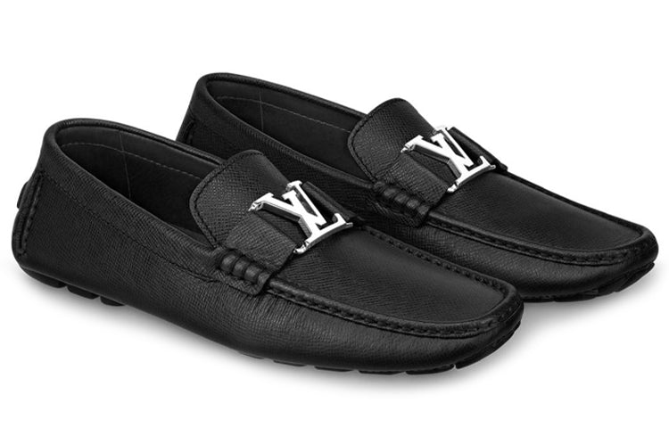 LOUIS VUITTON Monte Carlo Casual Single Shoes Men's Black
