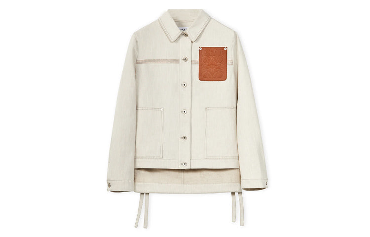 LOEWE Workwear Jacket 'Ecru'