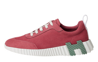 HERMES Bouncing Slip Resistant Low Top Casual Shoes Women's Red
