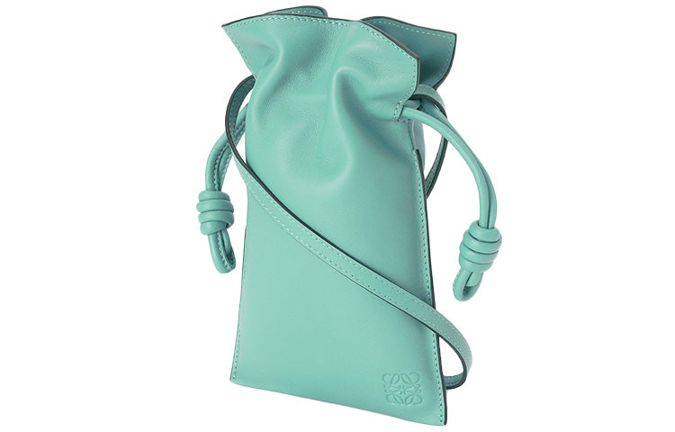 LOEWE Flamenco Pocket In Nappa Calfskin Fresh Mint