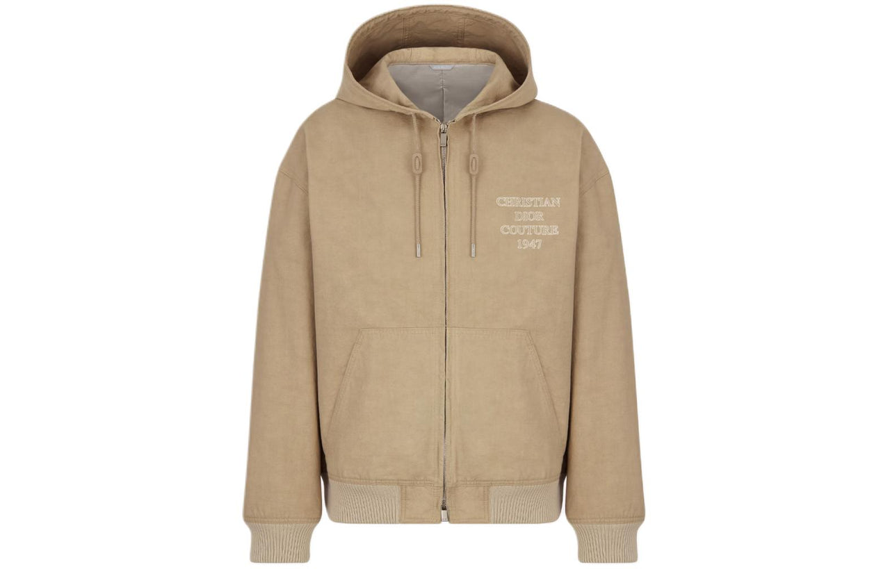 DIOR Logo Embroidered Blouson Jacket