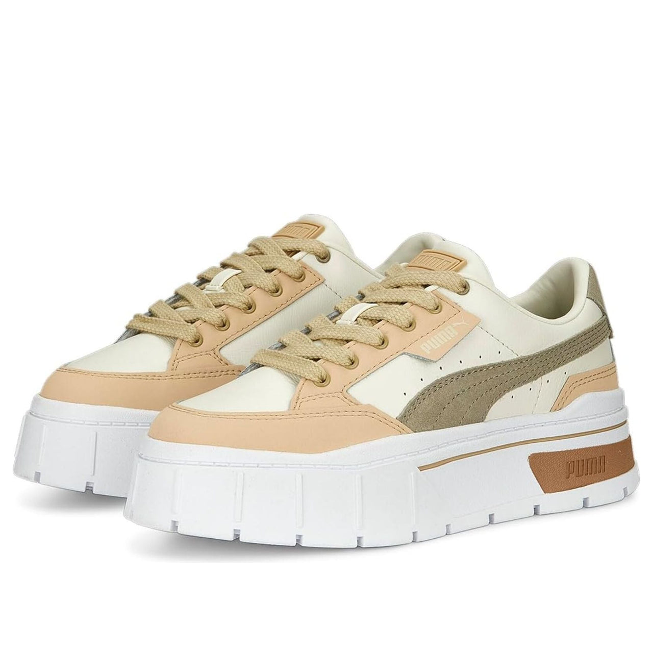 (WMNS) PUMA Mayze Stack Luxe 'Beige' 389853-02